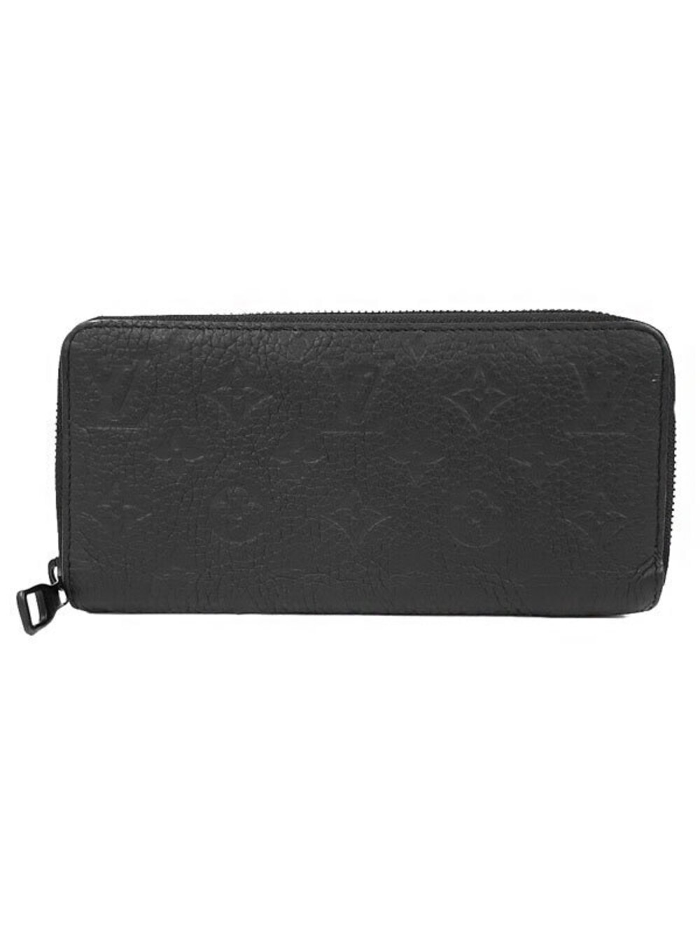 Louis Vuitton Taurillon Monogram Zippy Wallet Horizontal Round Zipper Long